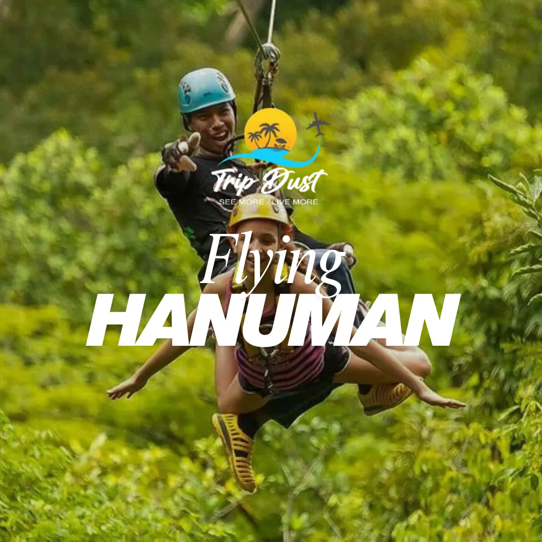 Flying Hanuman