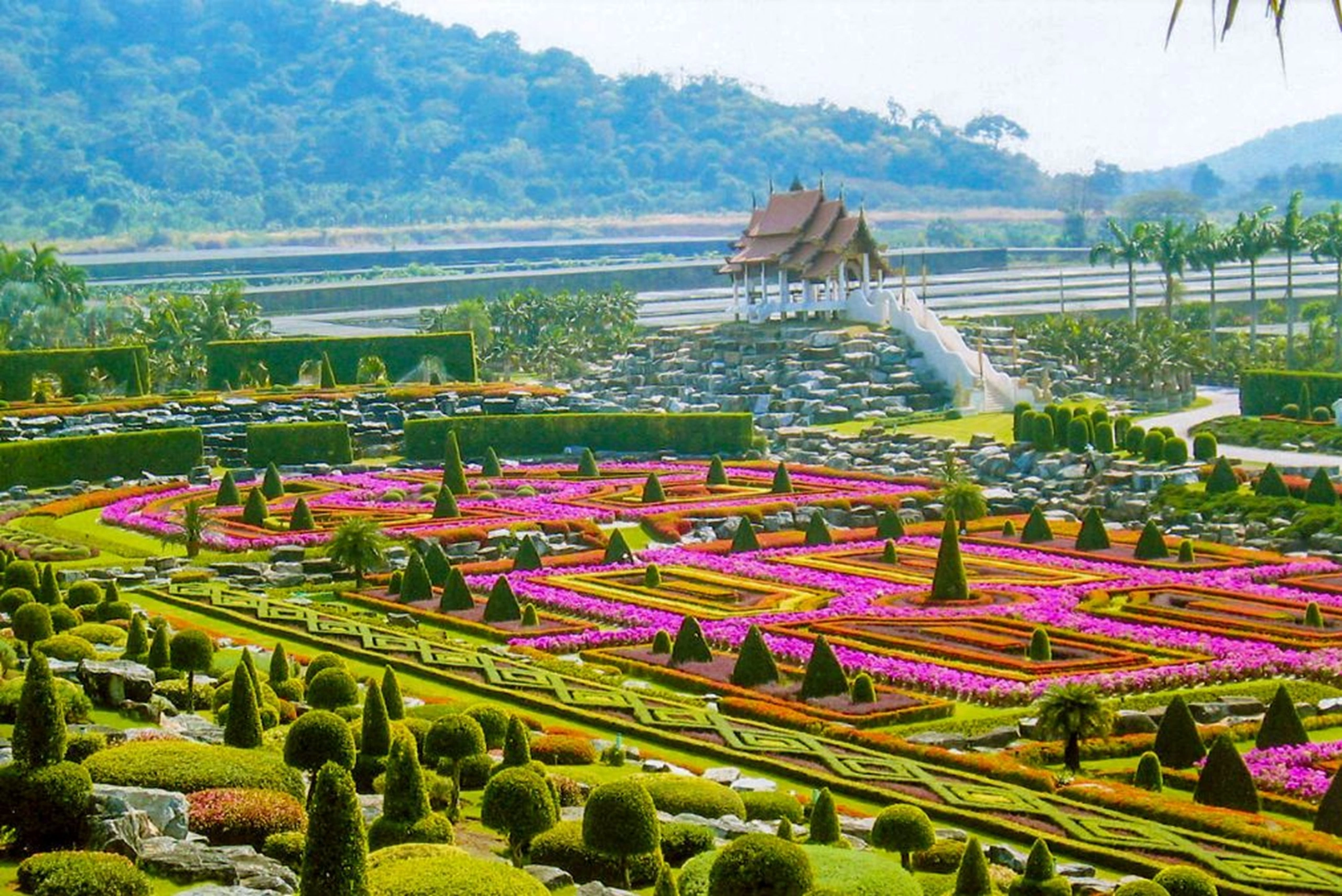 Themed gardens at Nong Nooch Pattaya