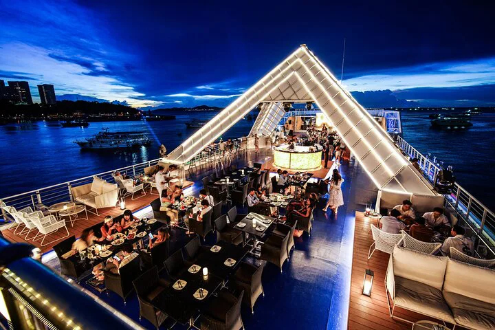 Ocean Sky Pattaya cruise at sunset