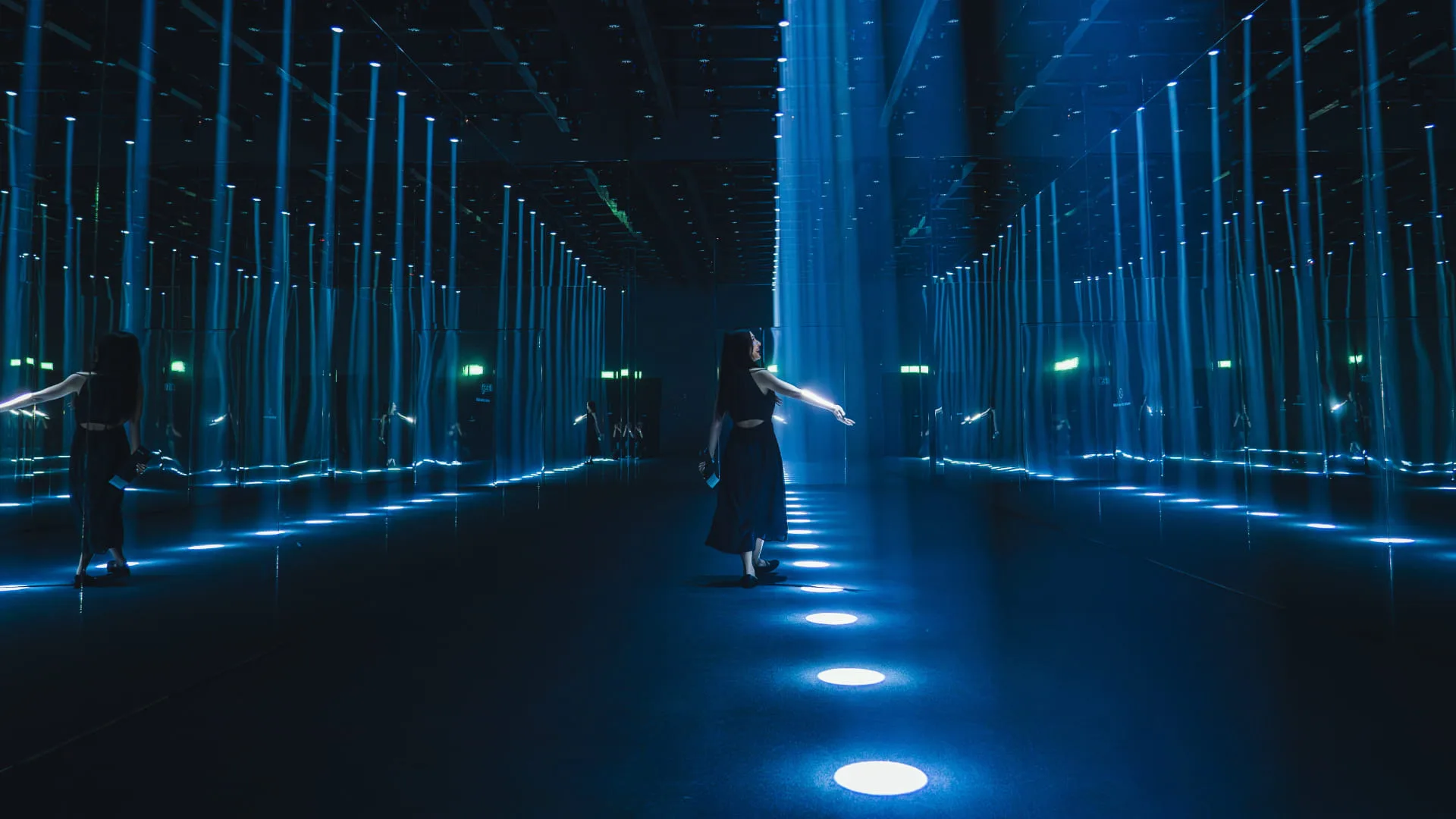 Immersive digital art room at PADO Media Art Space Pattaya